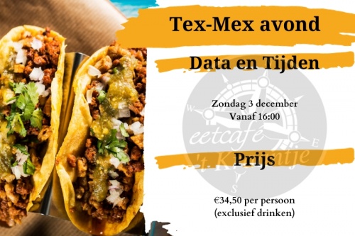 Tex-Mex avond